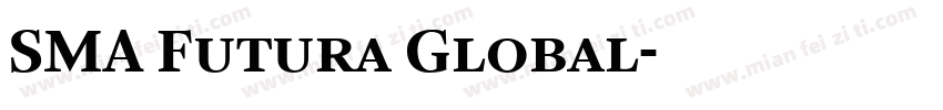 SMA Futura Global字体转换